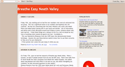 Desktop Screenshot of breatheeasyneathvalley.blogspot.com