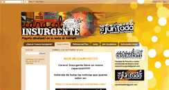 Desktop Screenshot of caracolinsurgente.blogspot.com