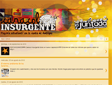 Tablet Screenshot of caracolinsurgente.blogspot.com