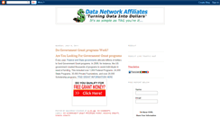 Desktop Screenshot of datanetworkaffiliate.blogspot.com