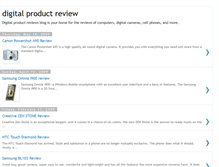 Tablet Screenshot of digitalproduct-review.blogspot.com