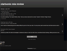 Tablet Screenshot of clarisonicmiareview92.blogspot.com