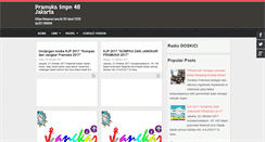 Desktop Screenshot of pramukasmpn48jakarta.blogspot.com