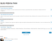 Tablet Screenshot of fhini.blogspot.com