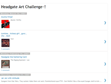 Tablet Screenshot of headgateart.blogspot.com