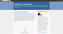 Desktop Screenshot of depositodaslembrancas.blogspot.com