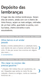 Mobile Screenshot of depositodaslembrancas.blogspot.com