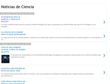 Tablet Screenshot of ciencia-mundo.blogspot.com