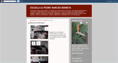 Desktop Screenshot of escuela63famailla.blogspot.com