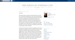 Desktop Screenshot of olinethicist.blogspot.com