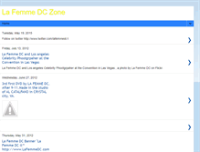 Tablet Screenshot of lafemmedc-lafemmedczone.blogspot.com