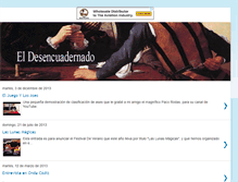 Tablet Screenshot of eldesencuadernado.blogspot.com