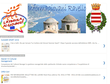 Tablet Screenshot of informagiovaniravello.blogspot.com