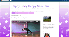 Desktop Screenshot of bodyandskinnutrition.blogspot.com
