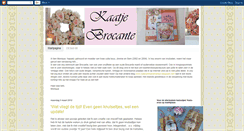 Desktop Screenshot of kaatje-brocant.blogspot.com