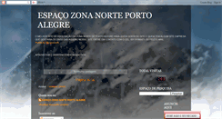 Desktop Screenshot of espacozonanorteportoalegre.blogspot.com