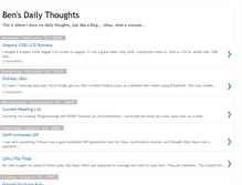 Tablet Screenshot of bensdailythoughts.blogspot.com
