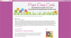 Desktop Screenshot of paperdaisycarddesign.blogspot.com