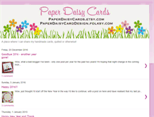 Tablet Screenshot of paperdaisycarddesign.blogspot.com