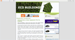 Desktop Screenshot of ecobuildings-greenbuildings.blogspot.com