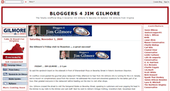 Desktop Screenshot of bloggers4jimgilmore.blogspot.com