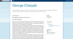 Desktop Screenshot of georgecharpak.blogspot.com