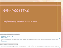 Tablet Screenshot of nannycositas.blogspot.com