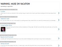 Tablet Screenshot of museonvacation.blogspot.com
