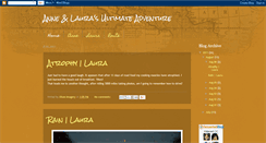 Desktop Screenshot of anneandlaura.blogspot.com