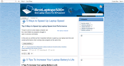 Desktop Screenshot of bestlaptops500.blogspot.com