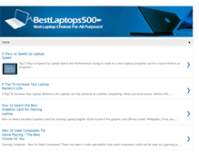 Tablet Screenshot of bestlaptops500.blogspot.com