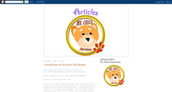 Desktop Screenshot of chicopoms-articles.blogspot.com