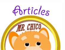 Tablet Screenshot of chicopoms-articles.blogspot.com