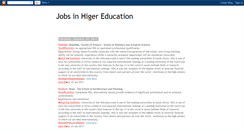 Desktop Screenshot of edu-jobs.blogspot.com