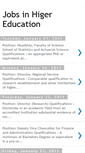 Mobile Screenshot of edu-jobs.blogspot.com