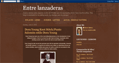 Desktop Screenshot of entrelanzaderas.blogspot.com