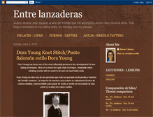 Tablet Screenshot of entrelanzaderas.blogspot.com