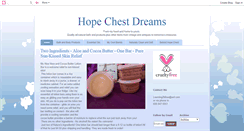 Desktop Screenshot of hopechestdreams.blogspot.com