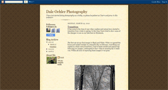 Desktop Screenshot of daleoehlers-photography.blogspot.com