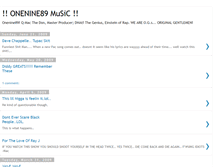 Tablet Screenshot of onenine89.blogspot.com