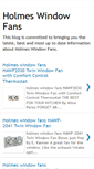 Mobile Screenshot of holmes-window-fans.blogspot.com
