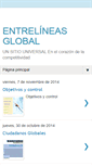 Mobile Screenshot of entrelineasglobal.blogspot.com