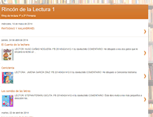 Tablet Screenshot of 1rinconlectura.blogspot.com