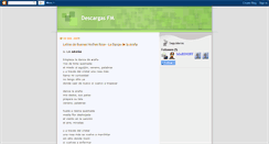 Desktop Screenshot of descargasfm.blogspot.com