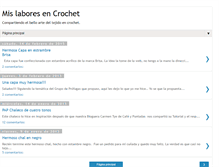 Tablet Screenshot of mislaboresencrochet.blogspot.com