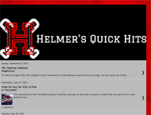 Tablet Screenshot of helmersquickhits.blogspot.com