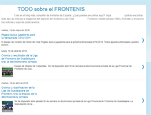 Tablet Screenshot of clubfrontenisgetafe.blogspot.com