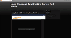 Desktop Screenshot of lockstockandtwosmokingbarrelsonline.blogspot.com