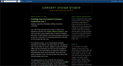 Desktop Screenshot of conceptdesignstudio.blogspot.com