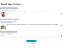 Tablet Screenshot of danielgreenslippers.blogspot.com